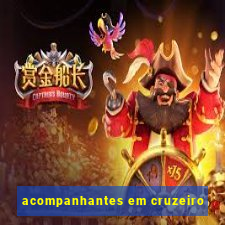 acompanhantes em cruzeiro